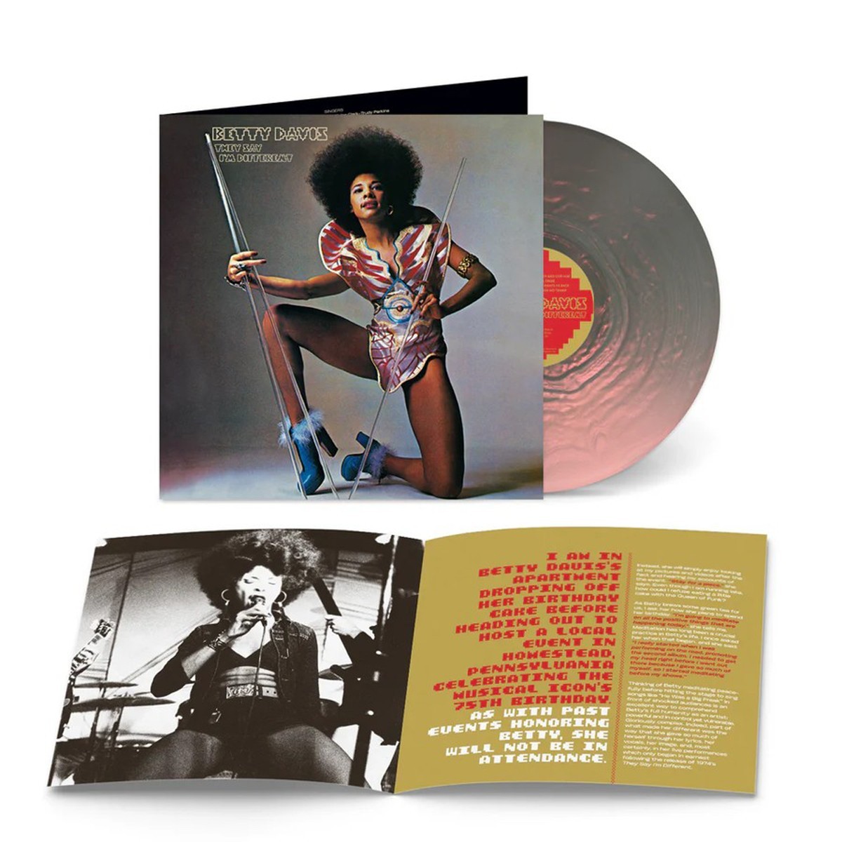 Betty Davis - They Say I'm Different (Pearl Flip / Horizon Color Wax)