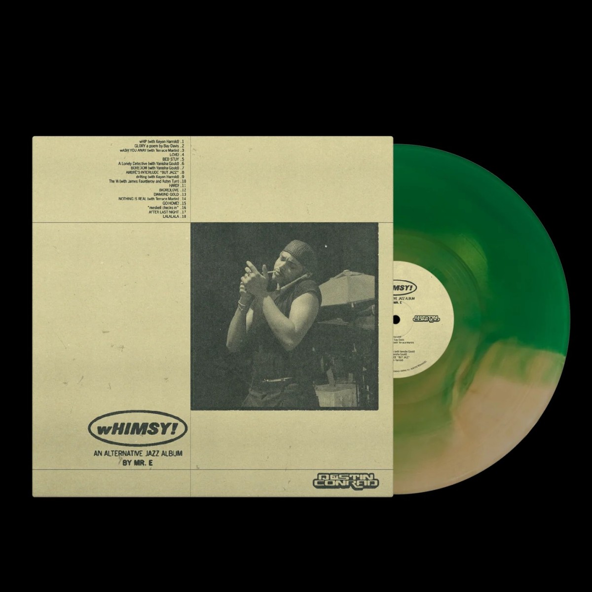 Destin Conrad - Whimsy! (Translucent Emerald & Gold Vinyl)