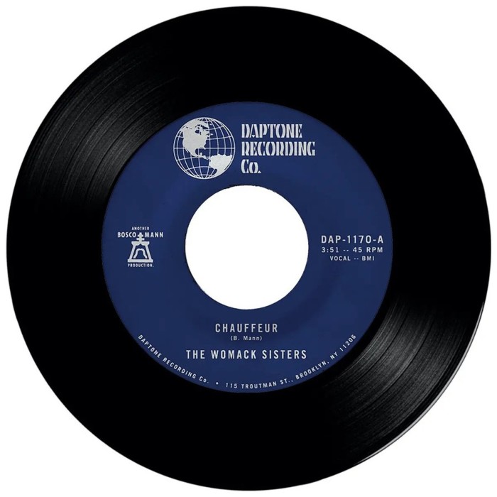 The Womack Sisters - Chauffeur / Chauffeur (Instrumental)
