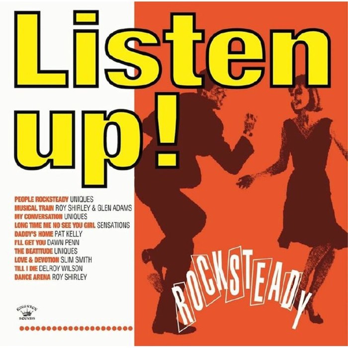 Various Artists - Listen Up! Rocksteady (Yellow Vinyl)