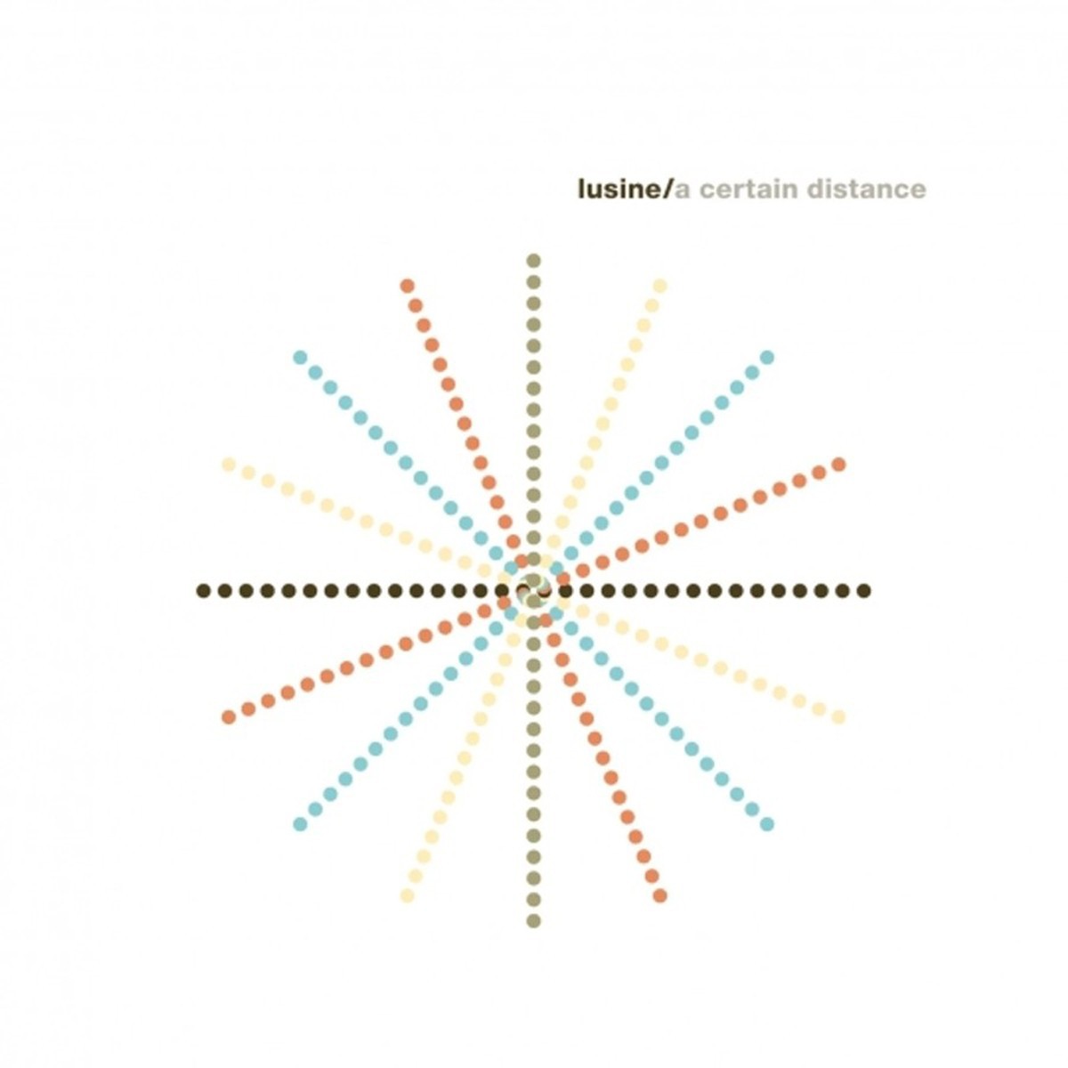 Lusine - A Certain Distance (Transparent Orange & Teal Vinyl)