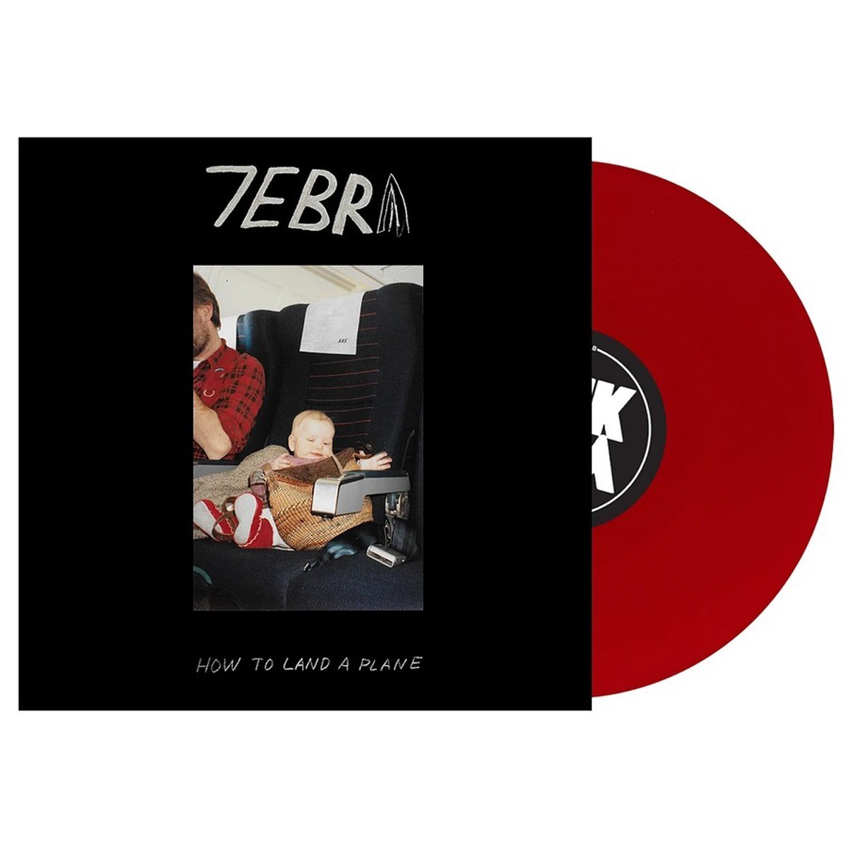 7Ebra - How To Land A Plane (Transparent Red Vinyl)