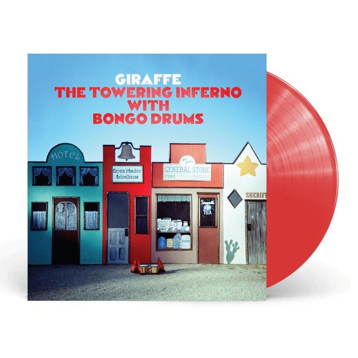 Giraffe - Towering Inferno With Bongo Drums (Transparent Red Vinyl)