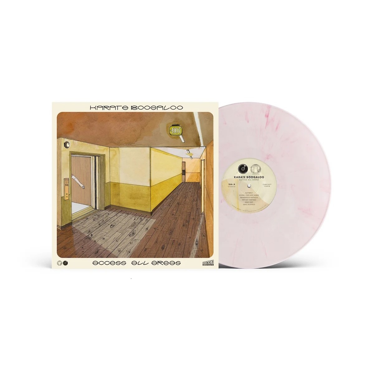 Karate Boogaloo - Access All Areas (Pastel Pink Vinyl)