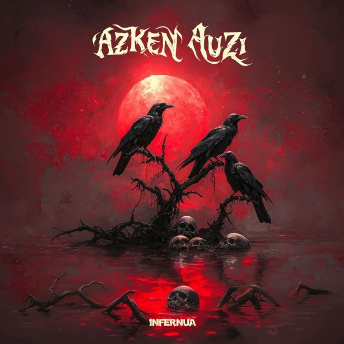 Azken Auzi - Infernua (White With Red Marble)