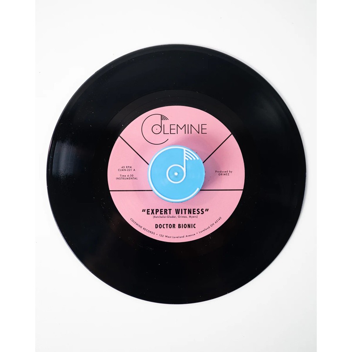 Doctor Bionic - Expert Witness / Mistake (Blackberry Vinyl)