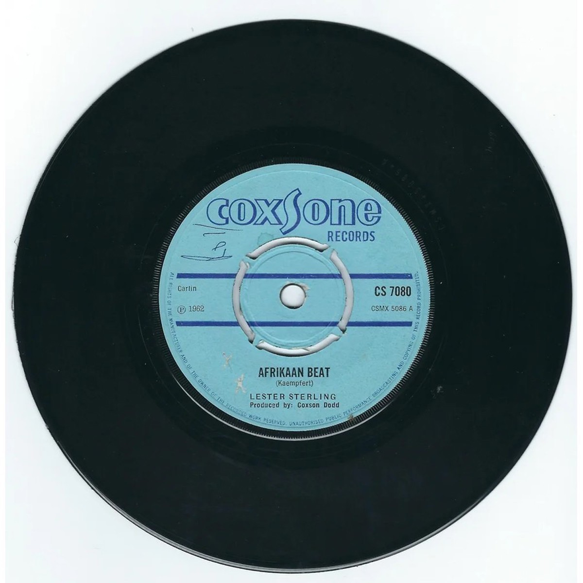 Lester Sterling & The Paragons - Afrikaan Beat / My Satisfaction