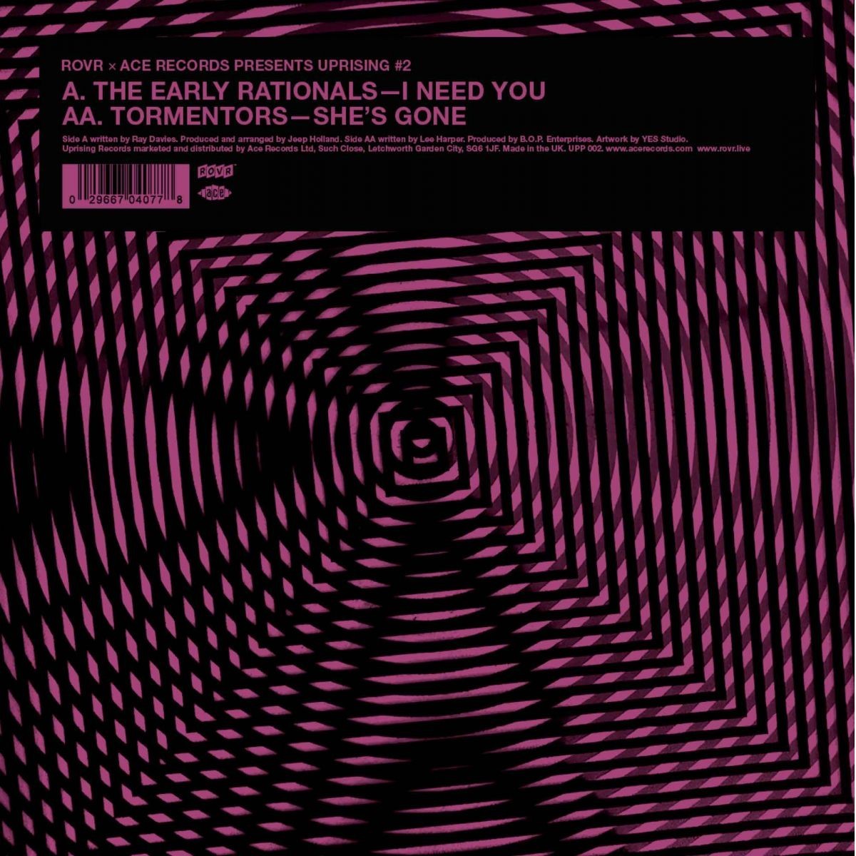 Early Rationals & Tormentors - I Need You / She's Gone