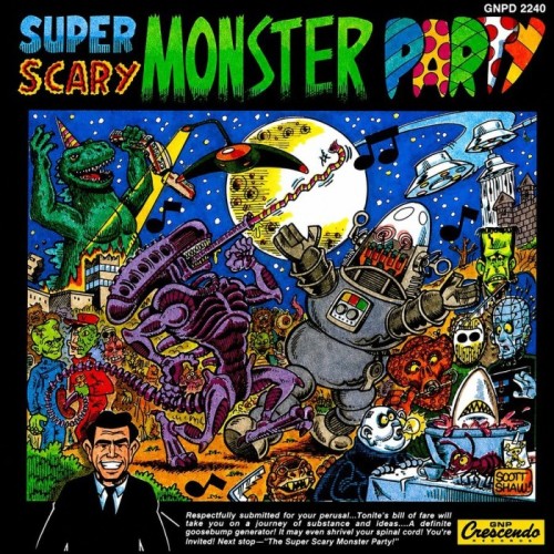 Various Artists - Super Scary Monster Party. Spooky Tv And Movie Themes