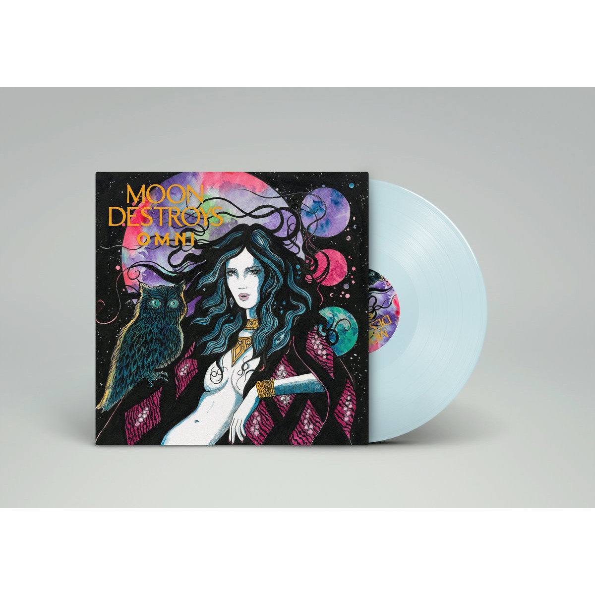 Moon Destroys - Omni (Ice Blue Vinyl)
