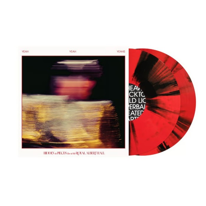Yeah Yeah Yeahs - Hidden In Pieces. Live (At The Royal Albert Hall - Bullseye Splatter Vinyl)