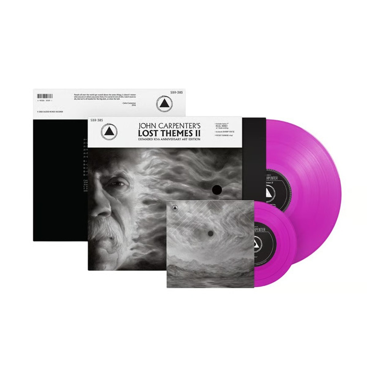 John Carpenter & Cody Carpenter & Daniel Davies - Lost Themes II Expanded (10th Anniversary Art Edition - Neon Violet)