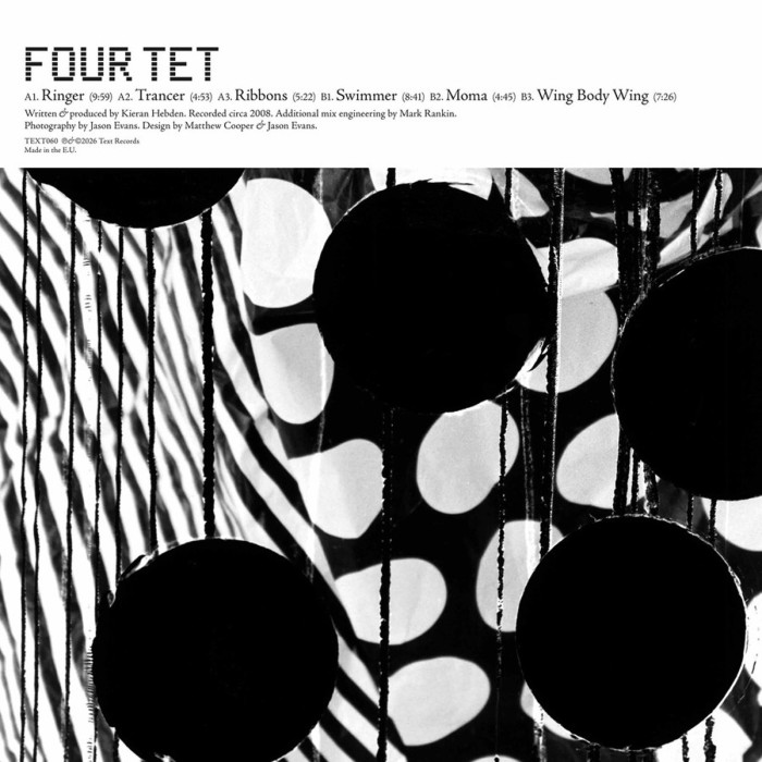 Four Tet - Ringer Lp