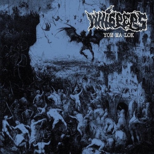 The Whispers - Yom-Ma-Lok (Cobalt Blue Base W/ Black Marble & Silver Splatters Vinyl)