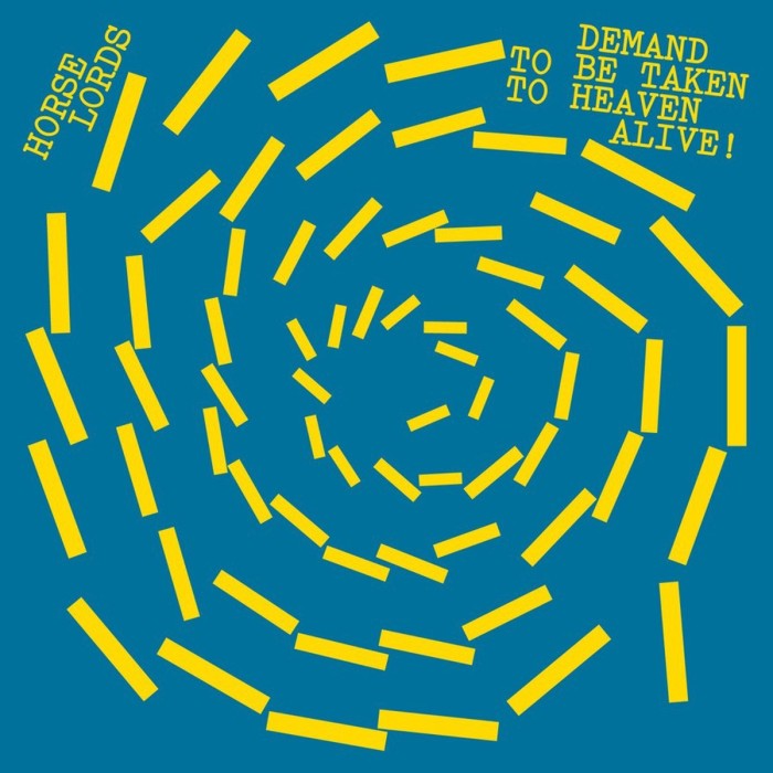 Horse Lords - Demand To Be Taken To Heaven Alive! (Clear & Yellow Marbled Vinyl)