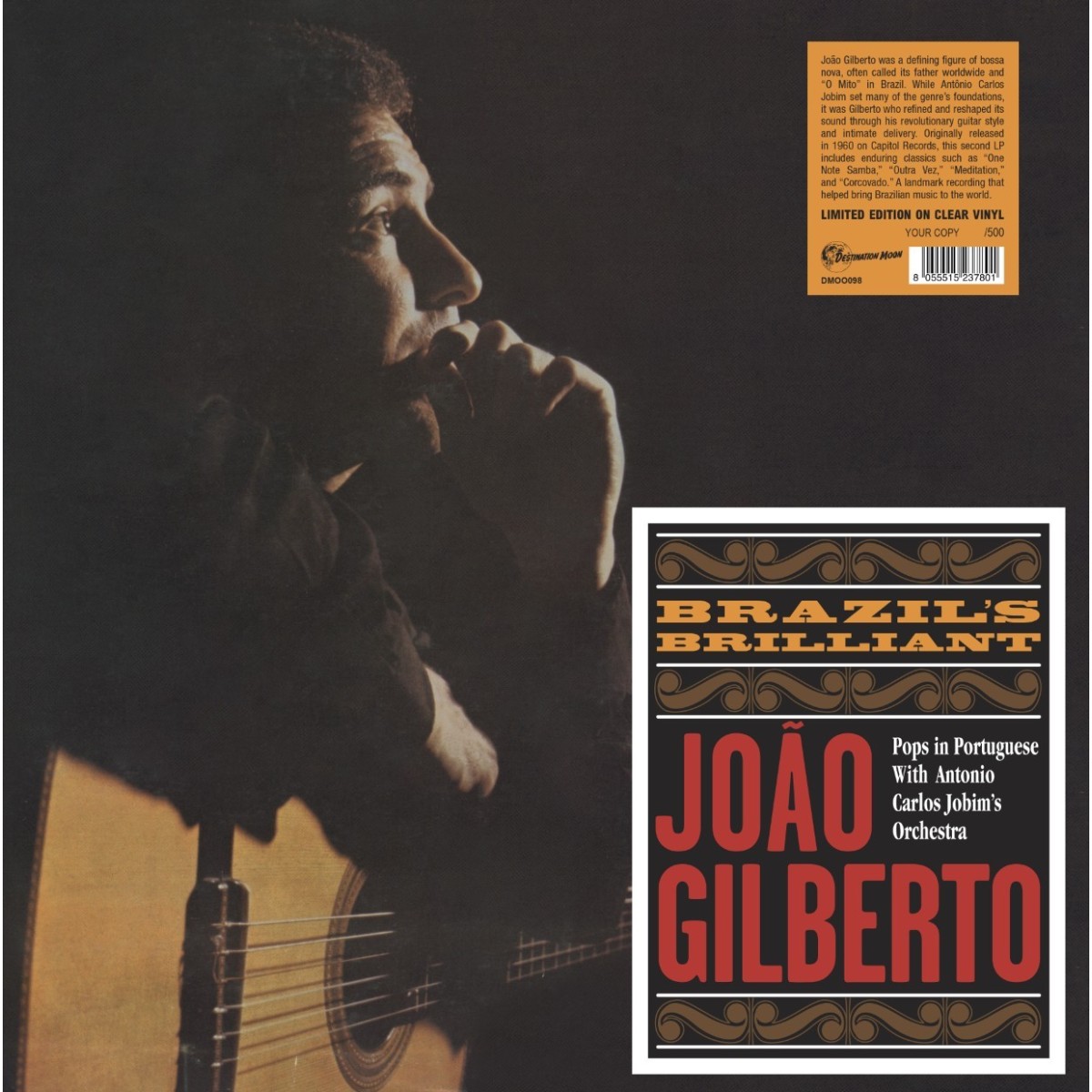 João Gilberto - Brazil's Brilliant (Clear Vinyl)