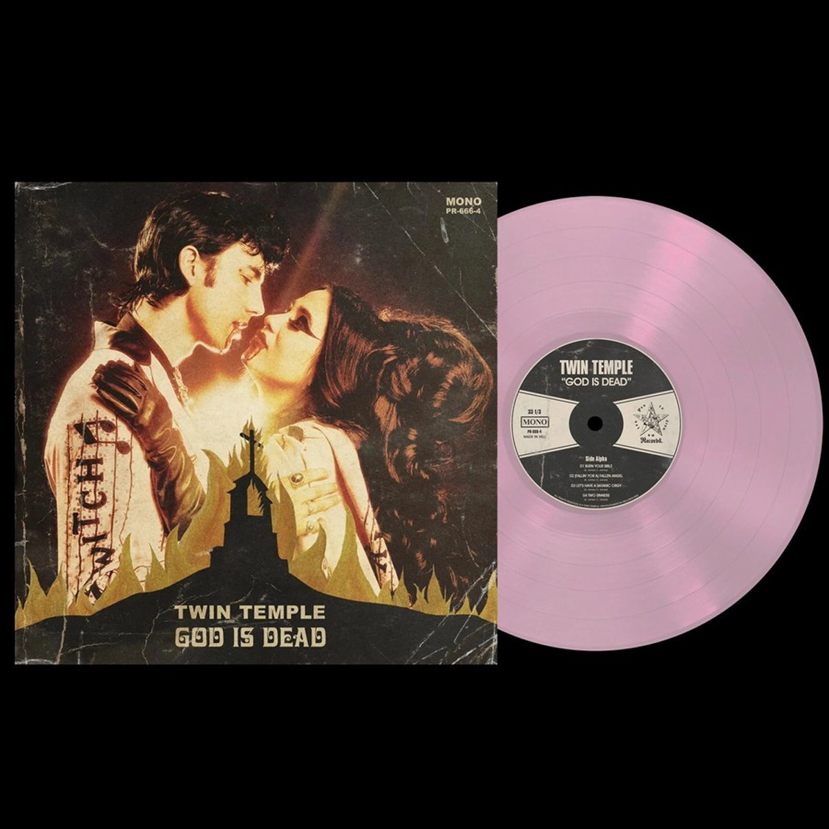Twin Temple - God Is Dead (Translucent Pink Vinyl)