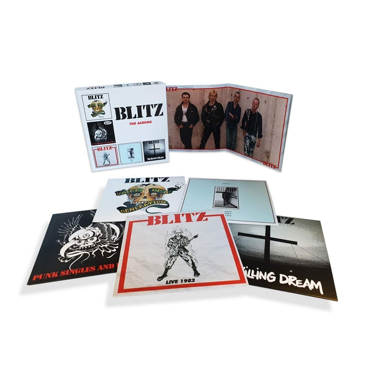 Blitz - Albums (5Cd Clamshell Boxset)