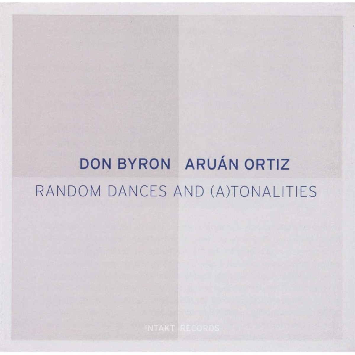 Don Byron & Aruan Ortiz - Random Dances And (A)Tonalities
