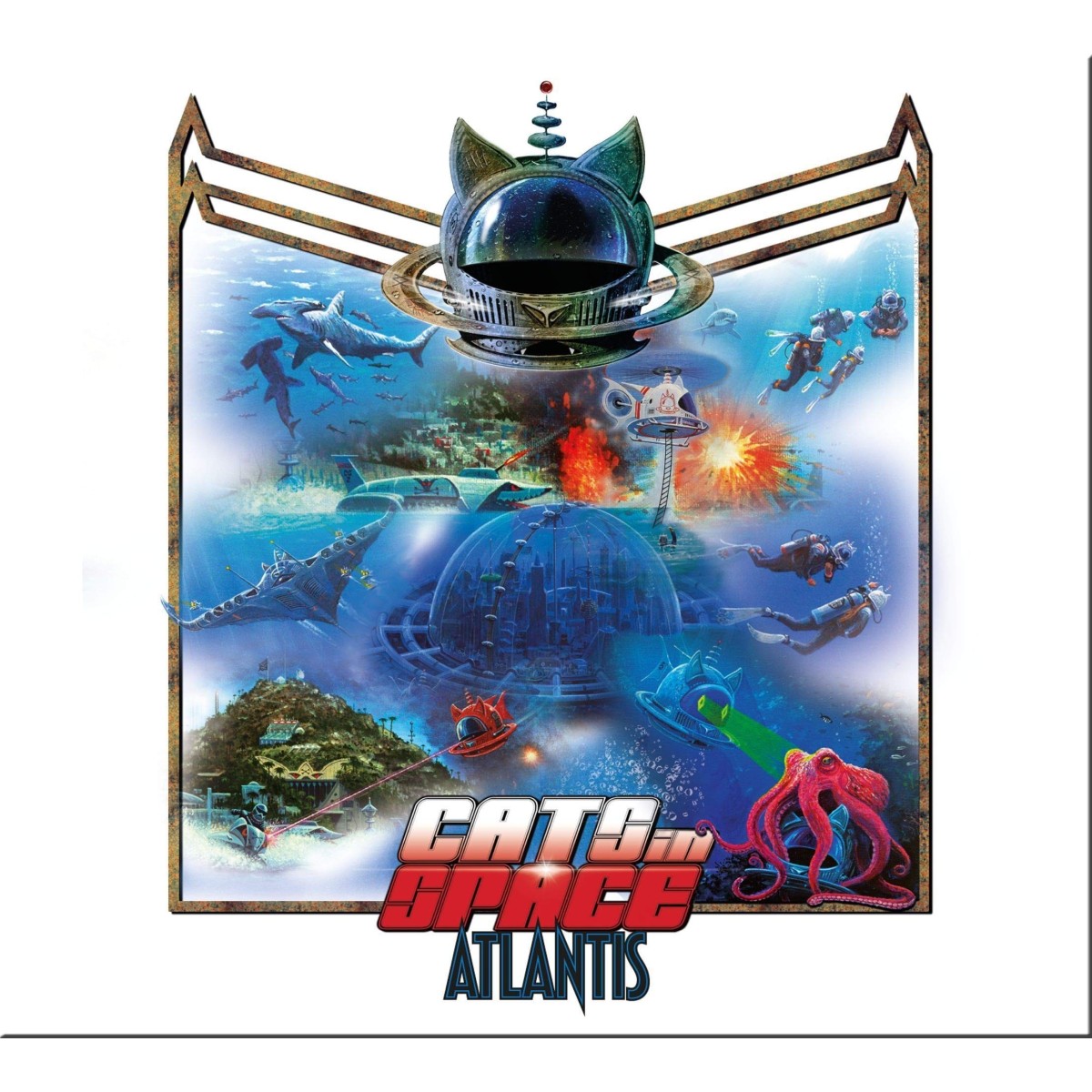 Cats In Space - Atlantis