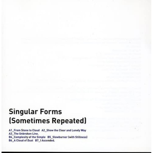 Sylvain Chauveau - Singular Forms (Sometimes Repeated)