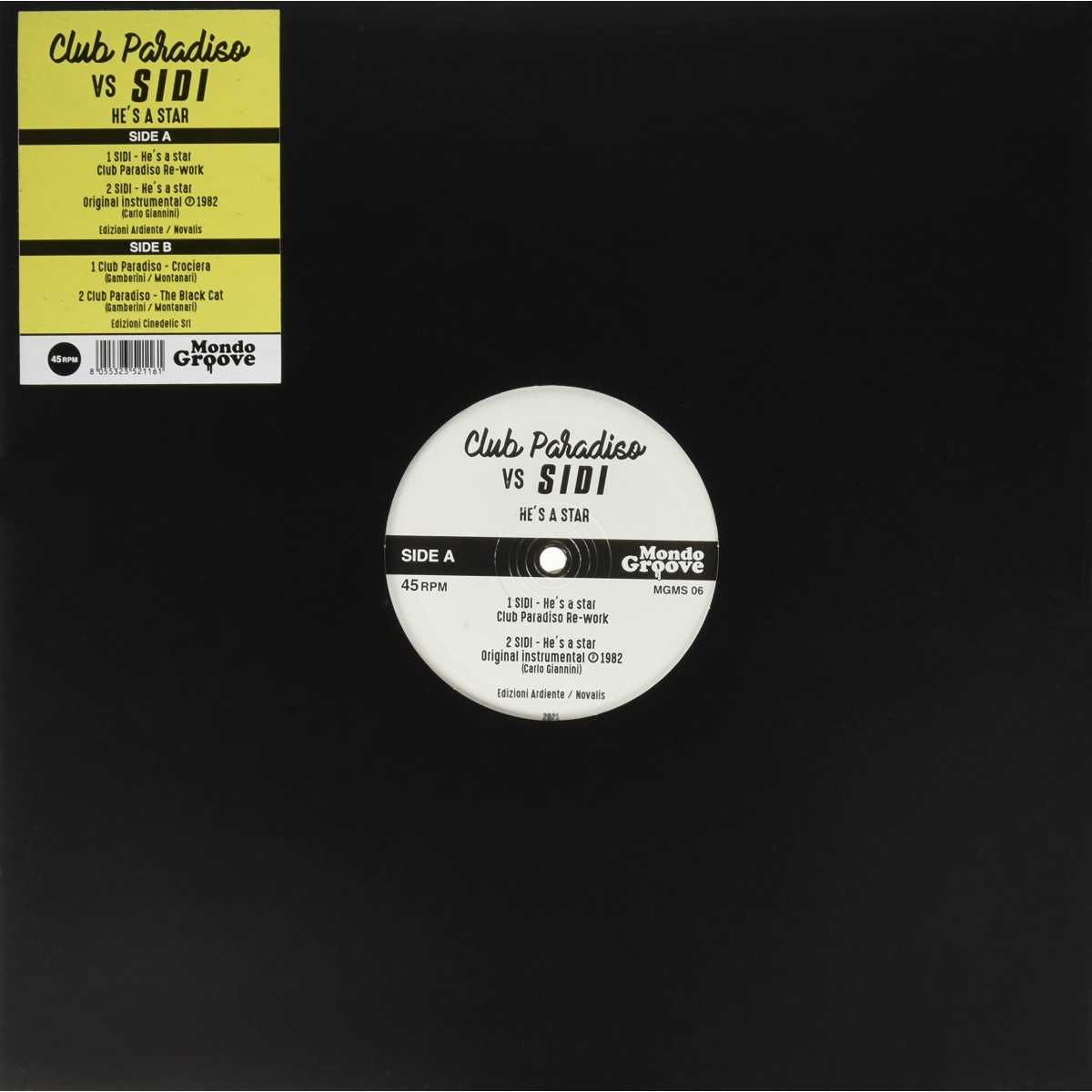 Club Paradiso Vs Sidi - He's A Star