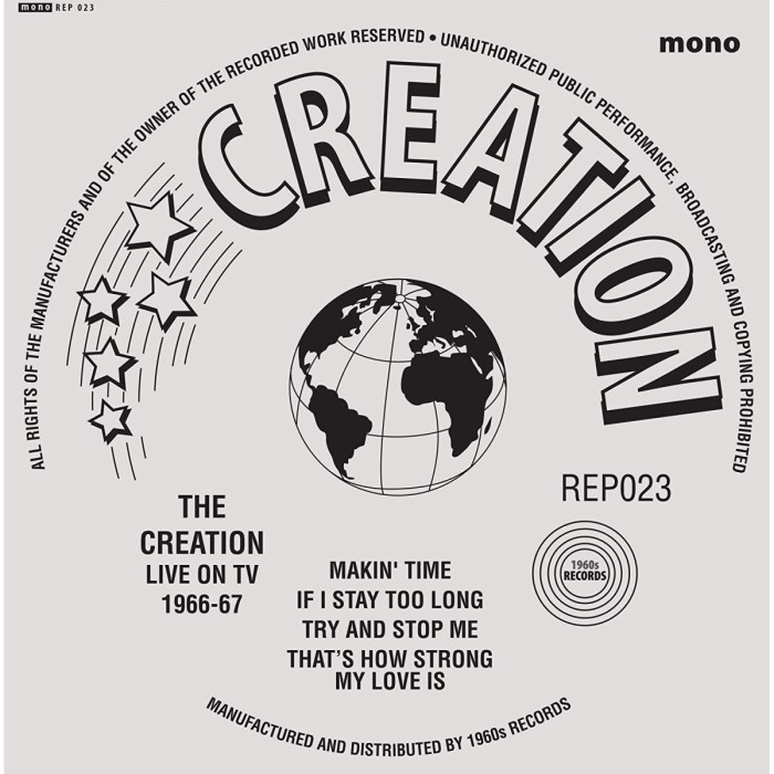 Creation - Live On Tv (Ep)