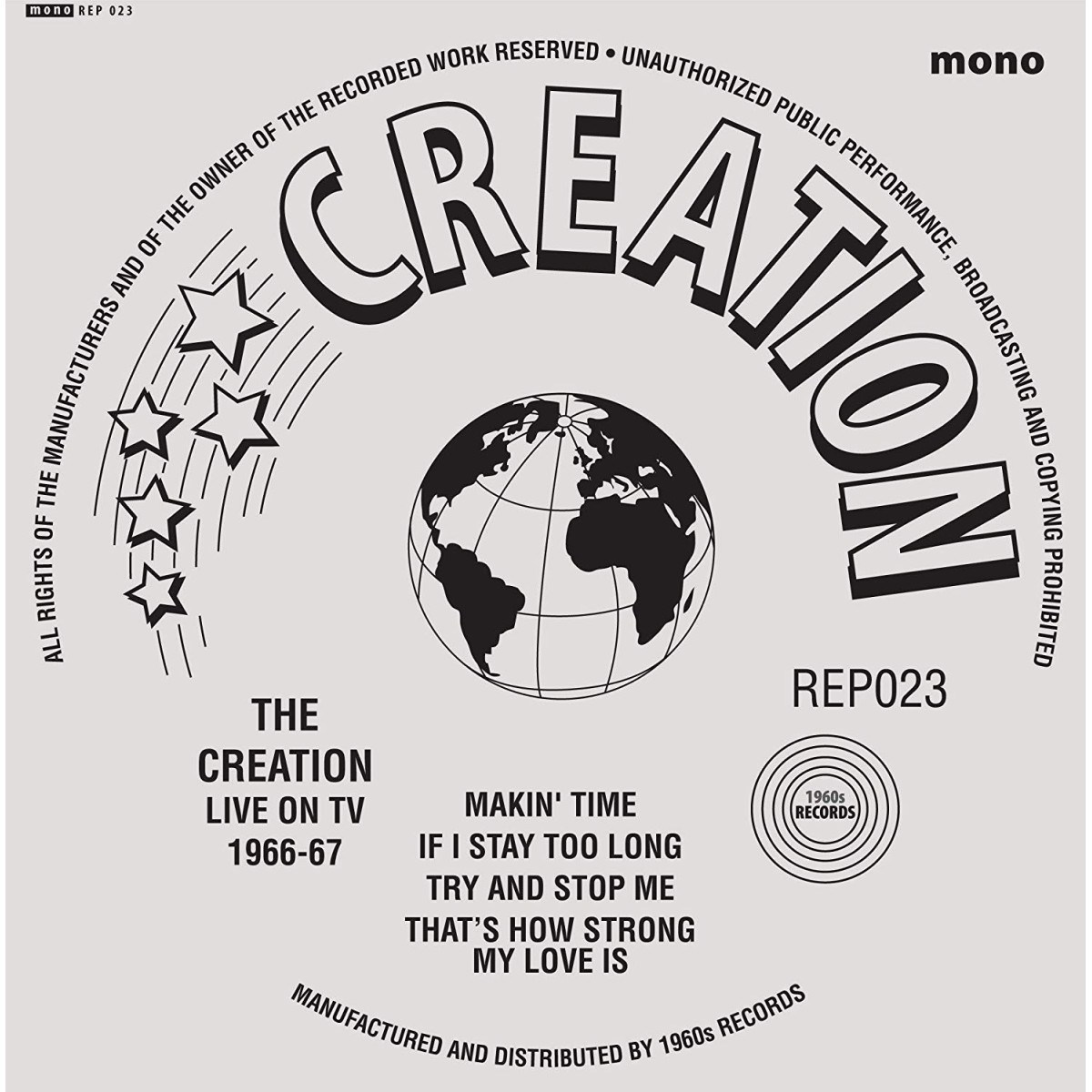 Creation - Live On Tv (Ep)