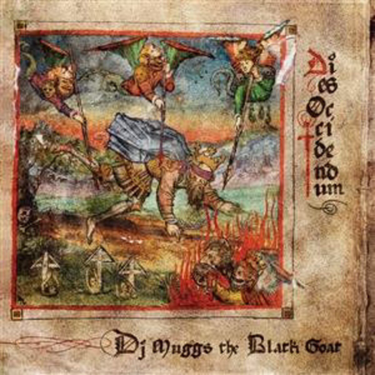 DJ Muggs The Black Goat - Dies Occidendum (Brown Galaxy Vinyl)