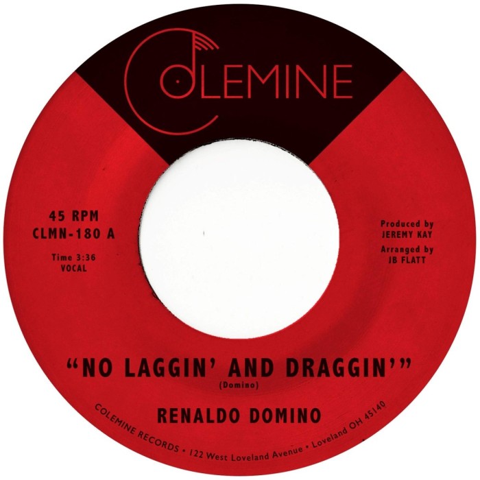 Renaldo Domino - No Laggin' And Draggin'