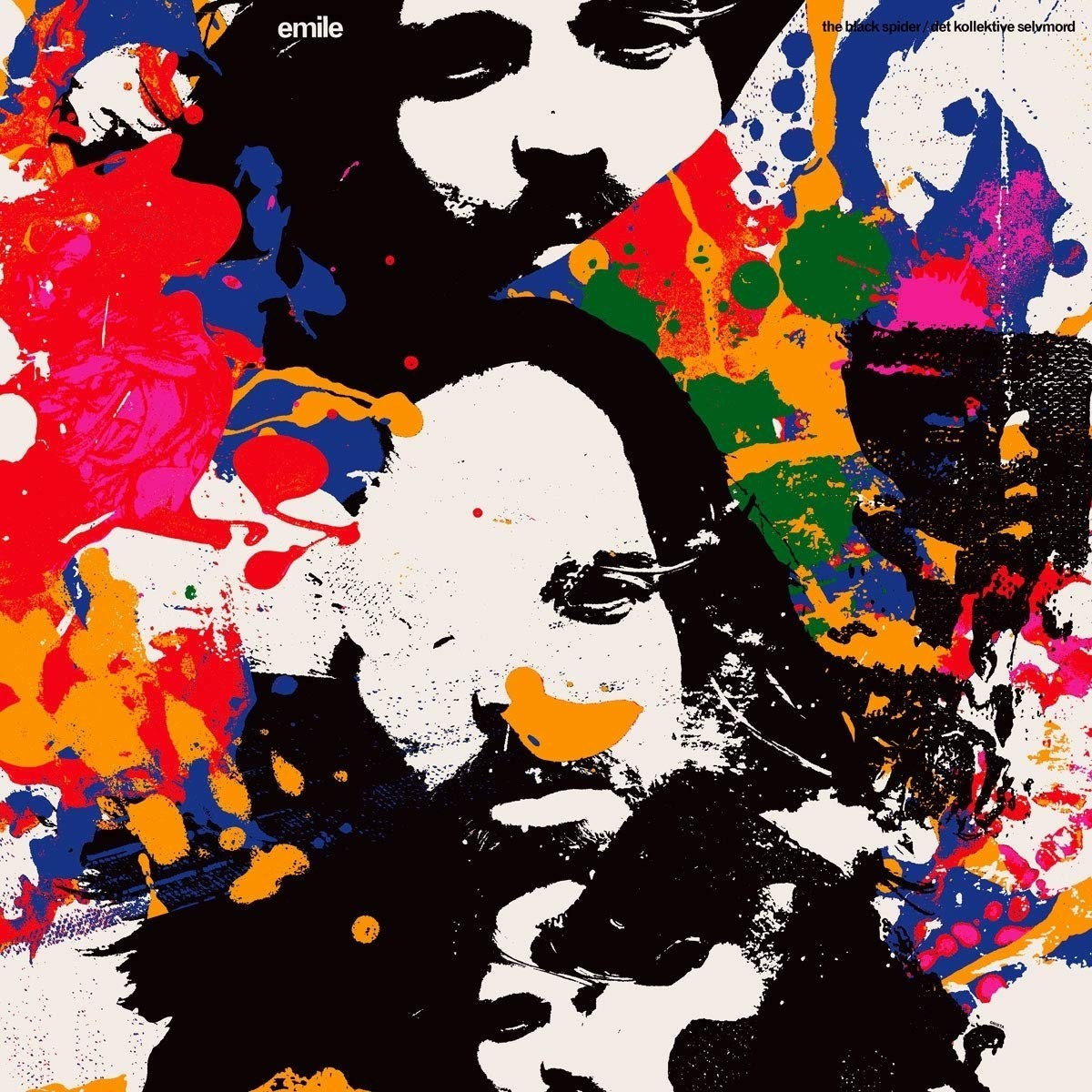 Emile - Black Spider / Det Kollektive Selvmord (Red Transparent)