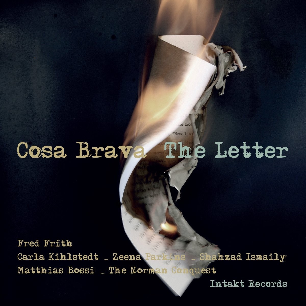 Fred Frith "Cosa Brava" - Letter