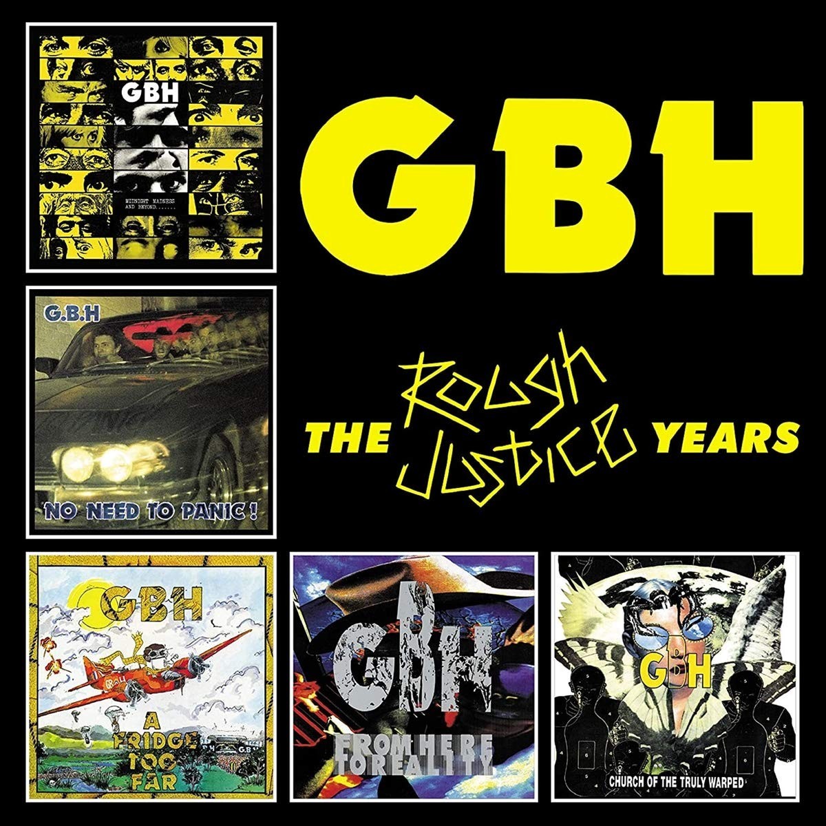 GBH - Rough Justice Years (5Cd Clamshell Boxset)
