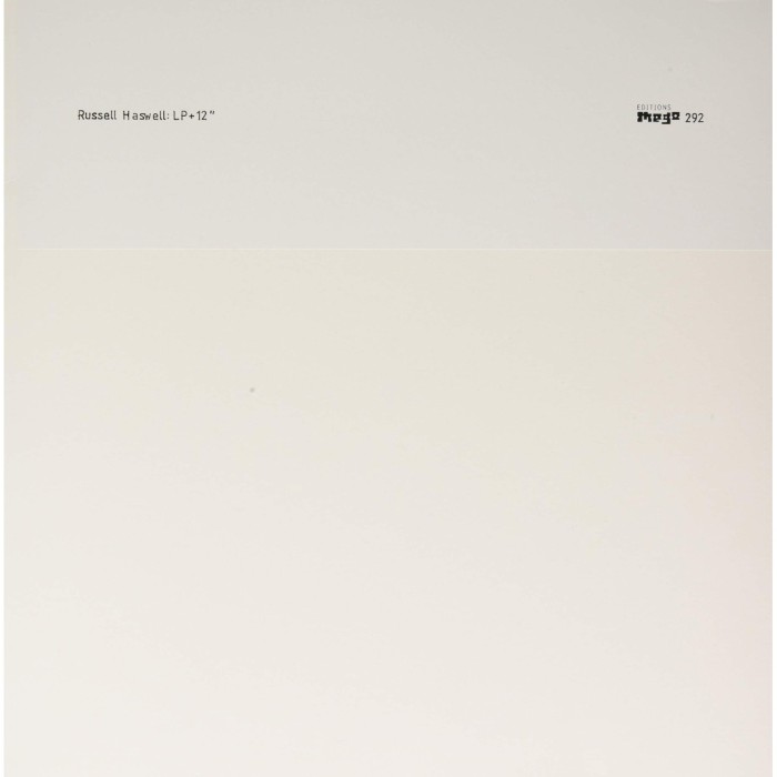 Russell Haswell - Lp+12