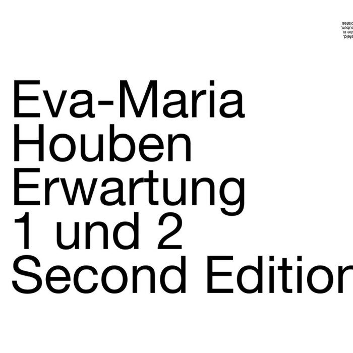 Eva-Maria Houben - Erwartung 1 Und 2