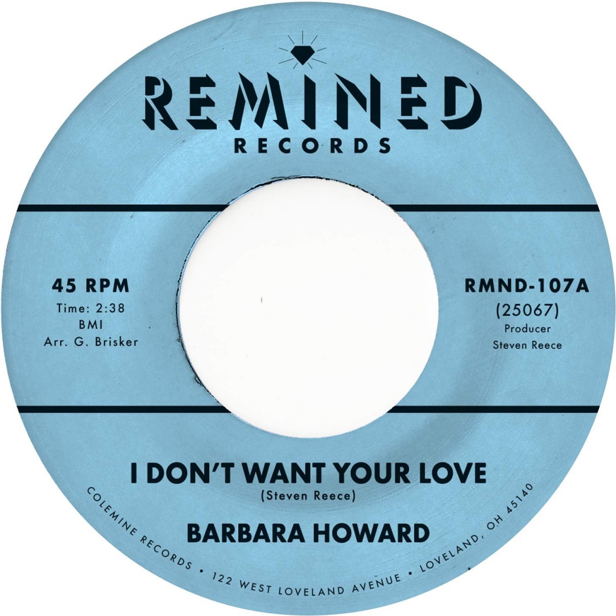 Barbara Howard - I Don't  Want Your Love (Color Vinyl)