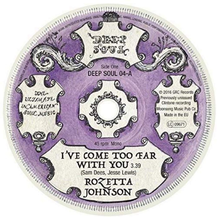 Rozetta Johnson - I've Come Too Far With You
