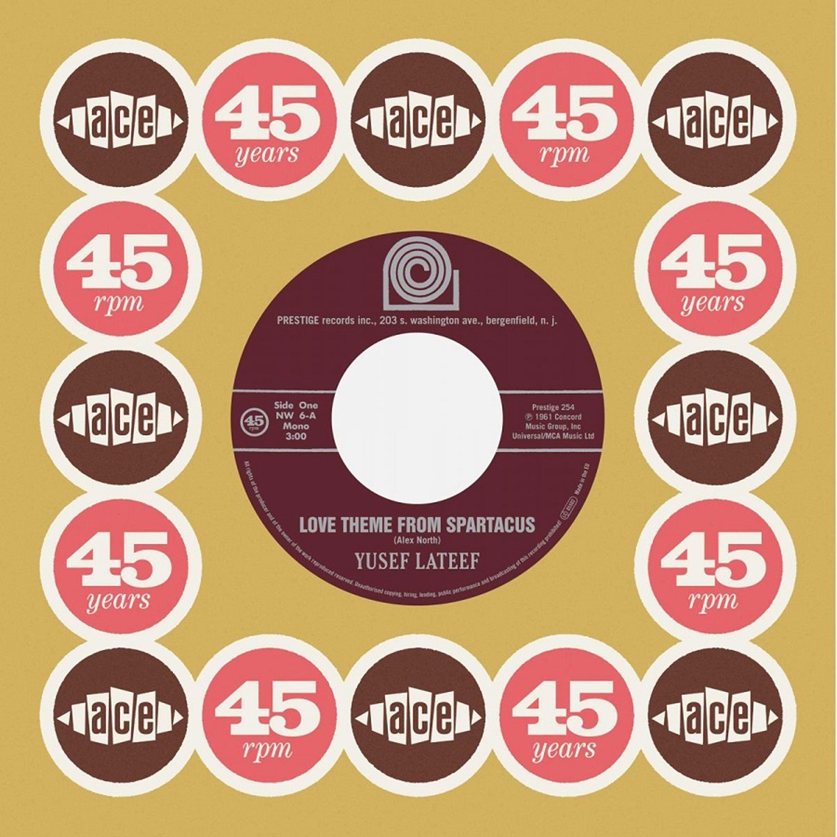 Yusef Lateef & Cannonball Adderley Sextet - Love Theme From Spartacus / Love Theme