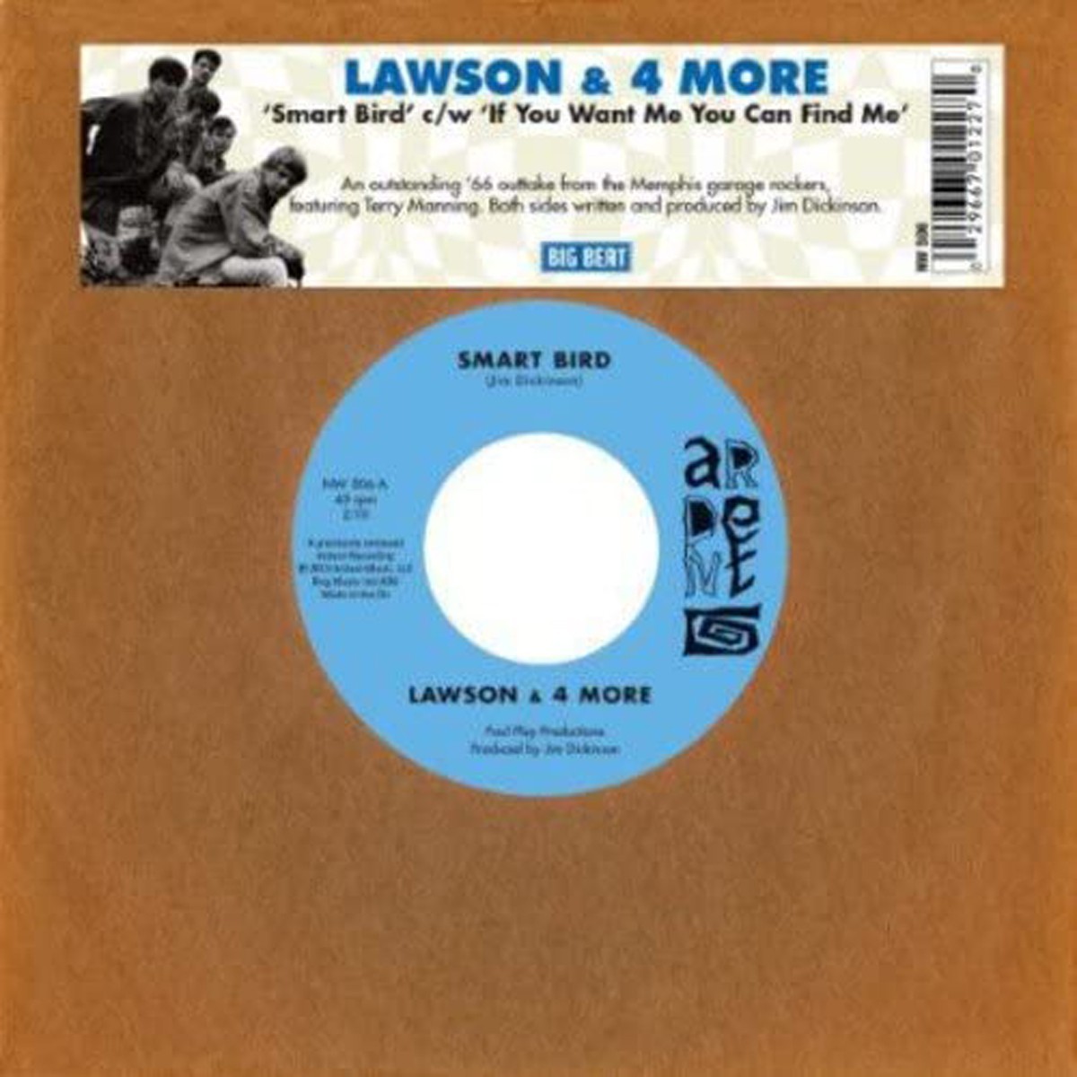 Lawson And Four More - Smart Bird / If You Want Me, You Can Find Me