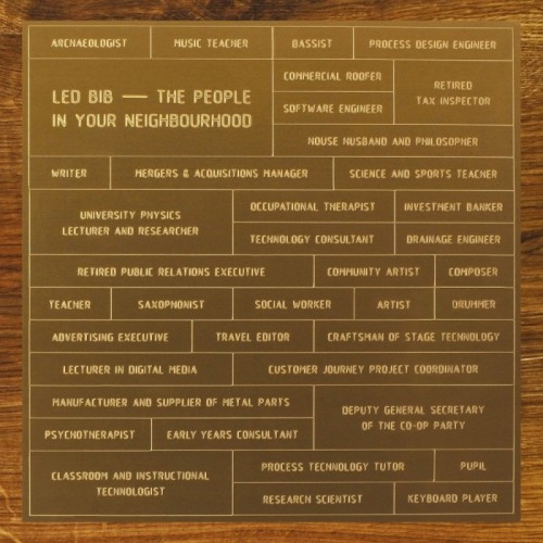 Led Bib - People In Your Neighbourhood