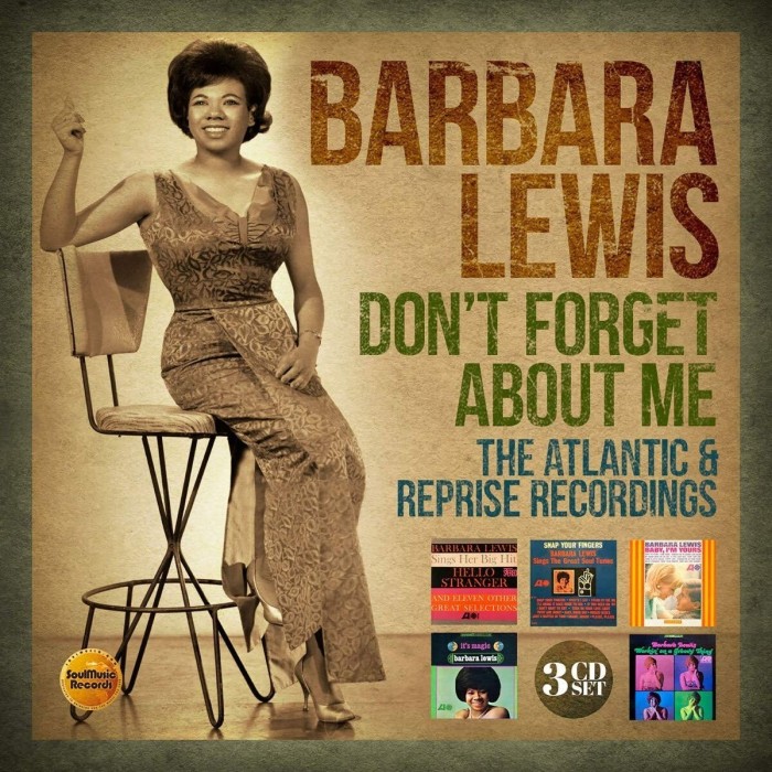 Barbara Lewis - Don't Forget About Me - The Atlantic & Reprise Recordings