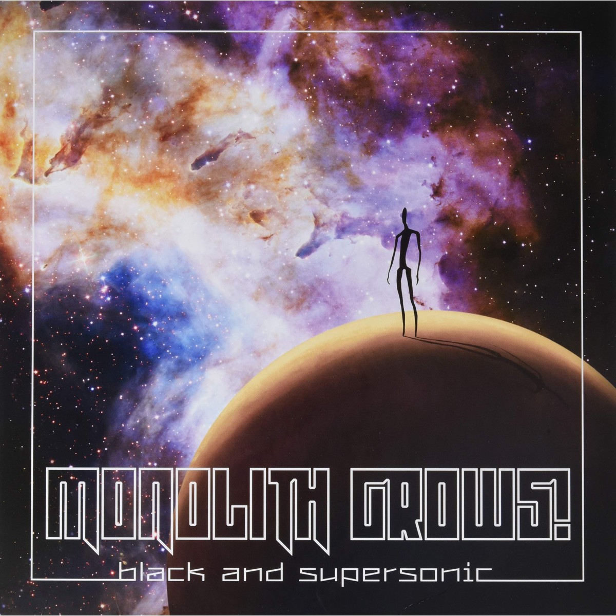 Monolith Grows - Black And Supersonic (Transparent Vinyl)