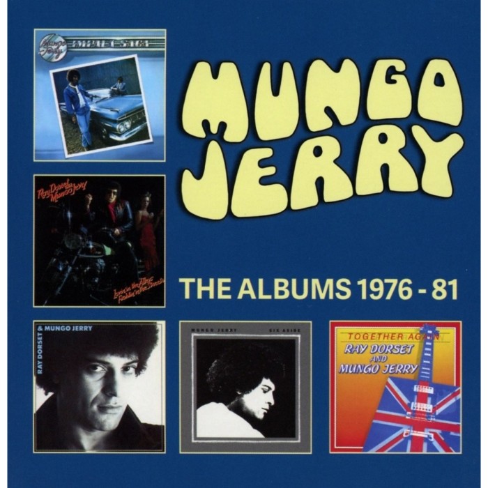 Mungo Jerry - The Albums 1976-81: 5Cd Clamshell Boxset