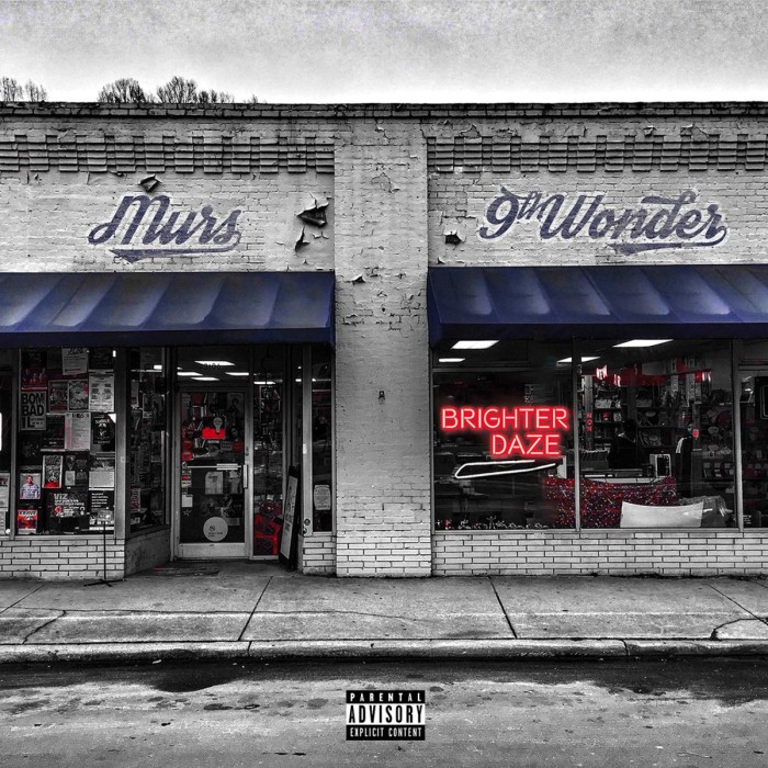 Murs & 9th Wonder - Brighter Daze (Blue & White Swirl Vinyl)