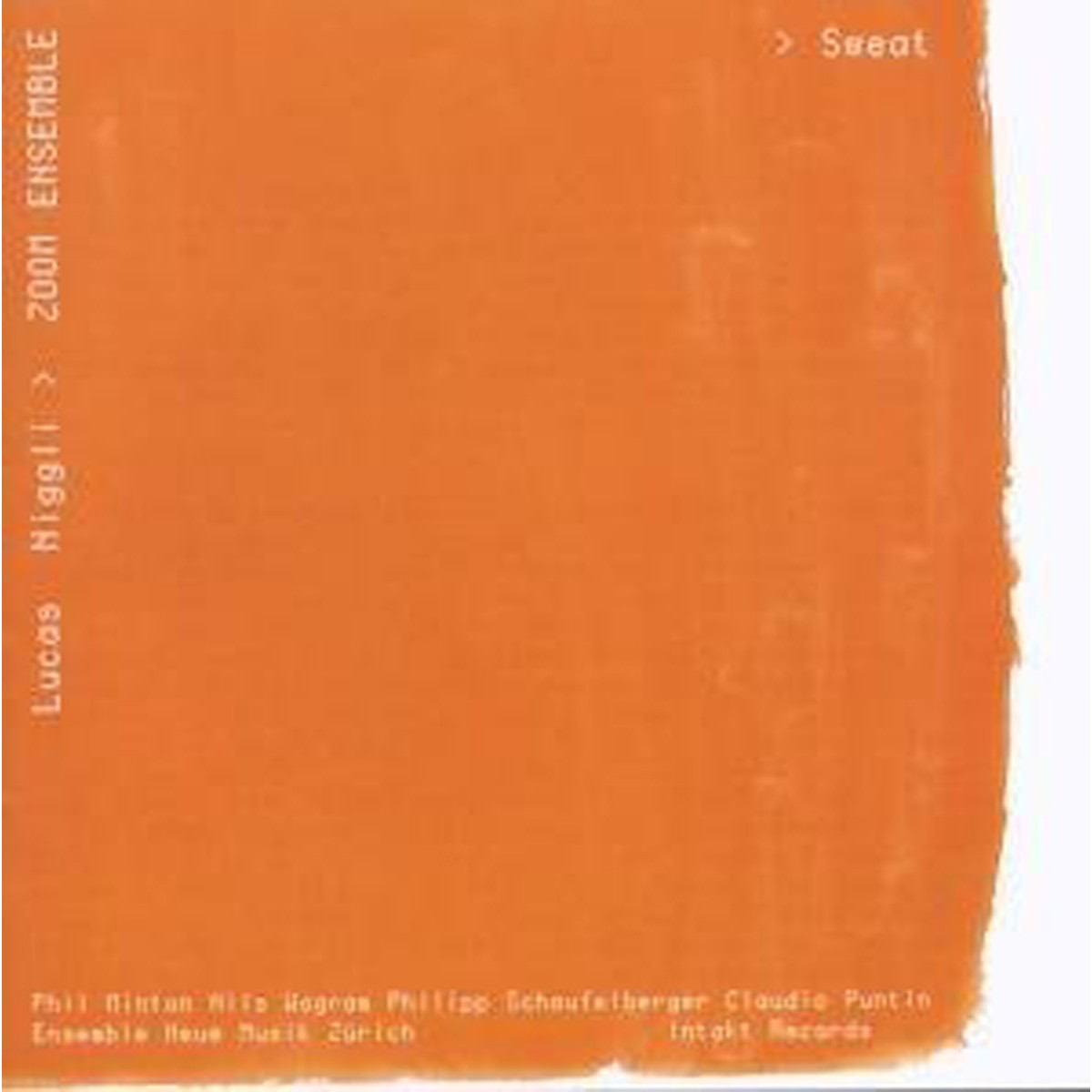 Lucas Niggli Zoom & Ensemble - Sweat