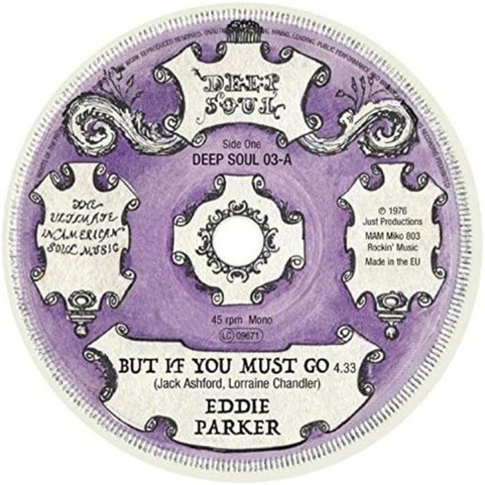 Eddie Parker - But If You Must Go