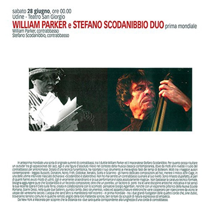 William Parker & Stefano Scodanibbio - Bass Duo