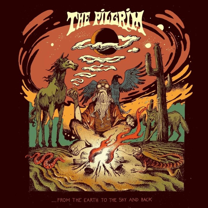 Pilgrim - ...From The Earth To The Sky And Back (Red Splatter)
