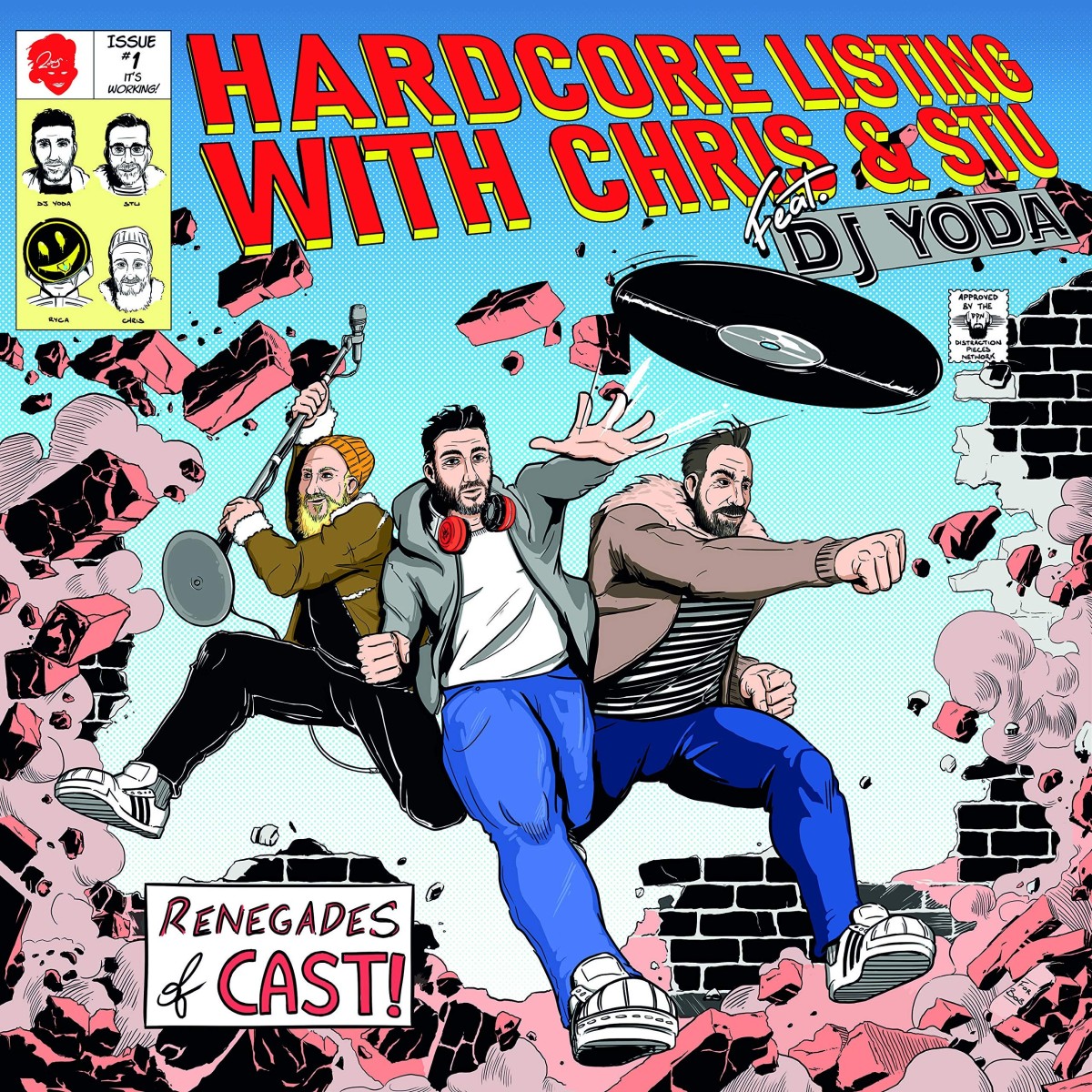 Podcast On Vinyl No.1 - Hardcore Listing With Chris & Stu Feat Dj Yoda (Ultra Clear Vinyl)