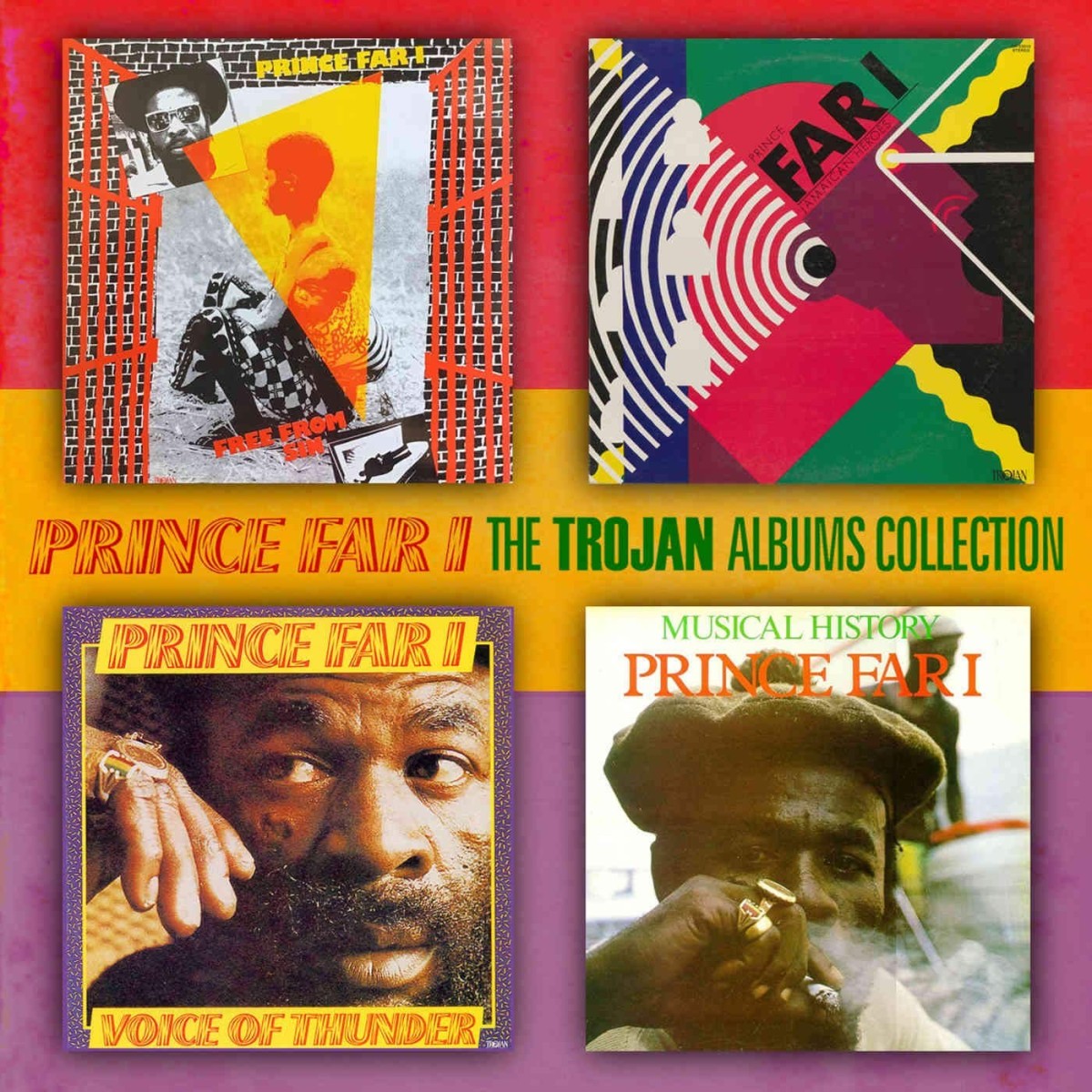 Prince Far I - The Trojan Albums Collection (Four Original Albums Plus Bonus Tracks)